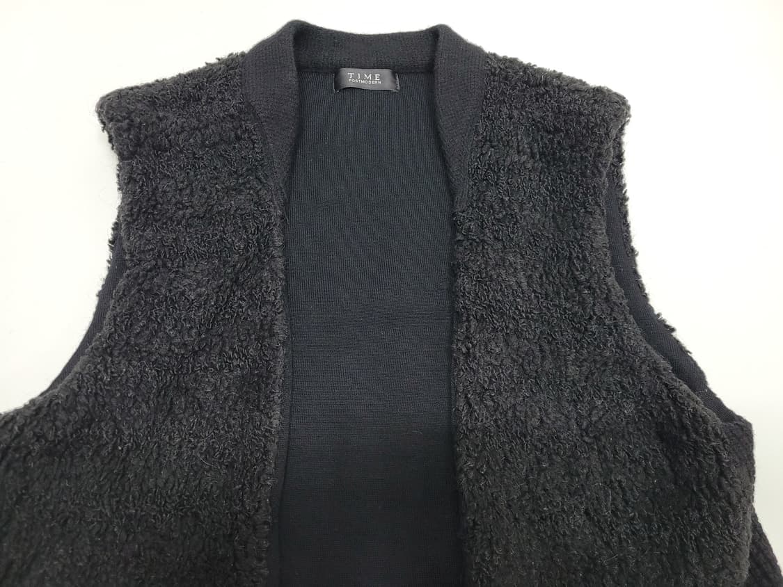 TIME 한섬 타임 부클레 울 알파카 롱 베스트 / 여 90(F) 블랙
 상품이미지3