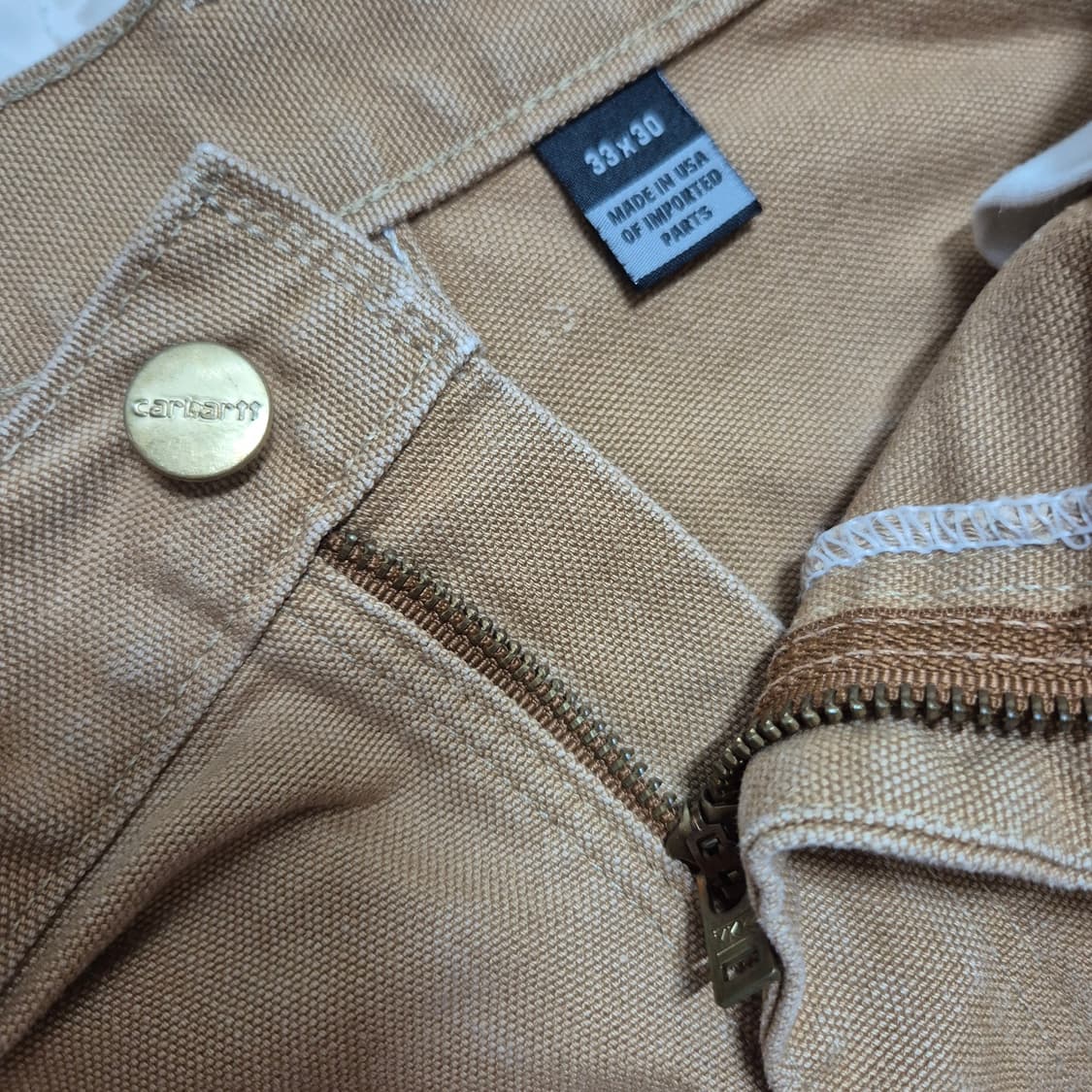 칼하트 b01 더블니 팬츠 바지 상품이미지6
