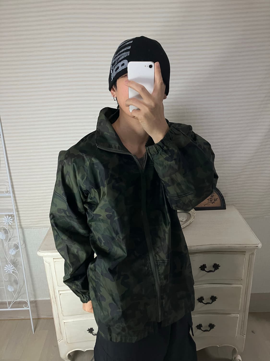 빈티지 밀리터리 바람막이 757 y2k 스트릿 갸루 펑키 일본빈티지 상품이미지2