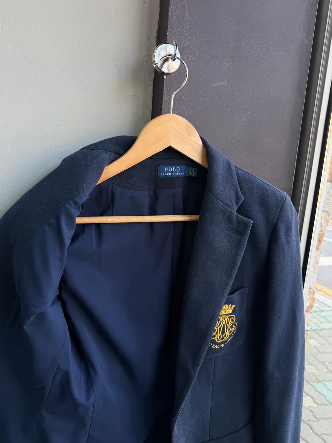 4/ 폴로랄프로렌 로고 크레스트 스웻 블레이저 상품이미지6