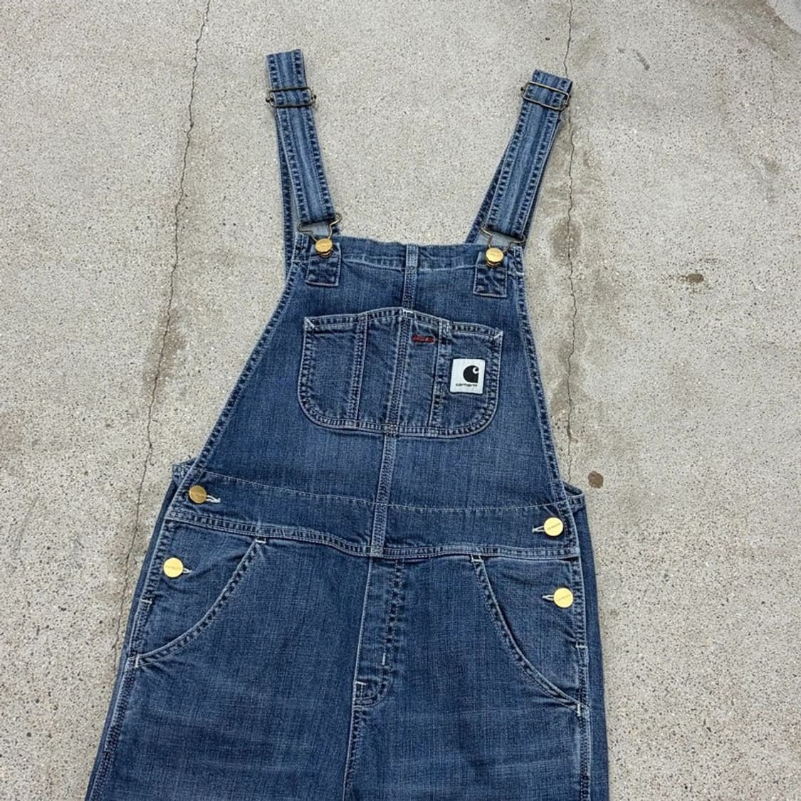 칼하트 오버롤 데님팬츠 v2823 상품이미지3