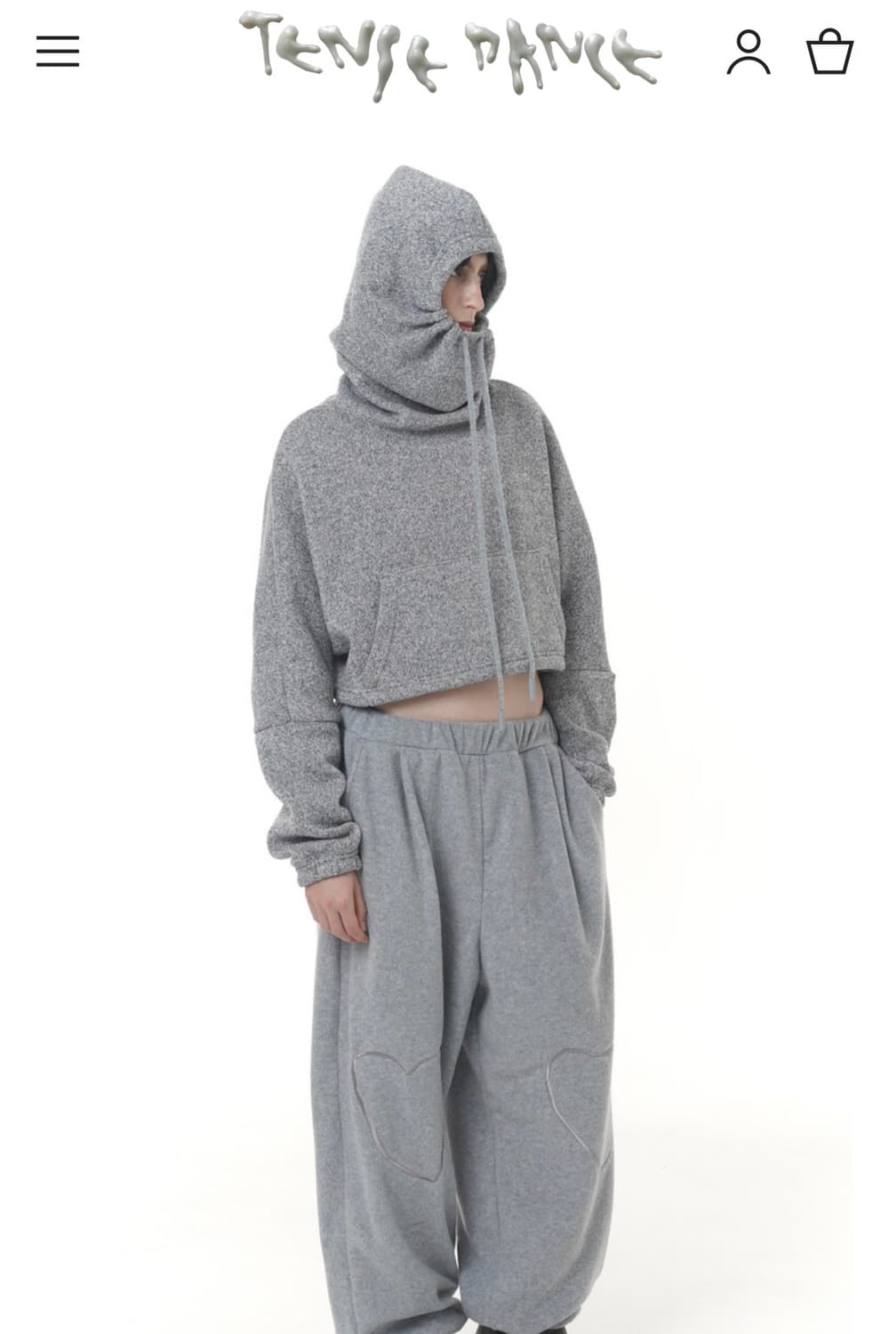 텐스댄스 Alien hoodie_grey 상품이미지7