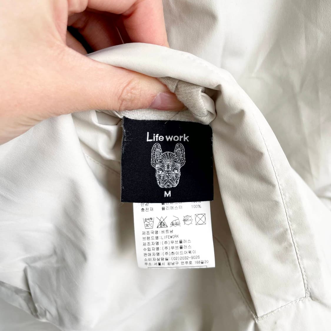 F1 라이프워크 라이프워크 리버시블 플리스 집업 양면 자켓 M사이즈 상품이미지6