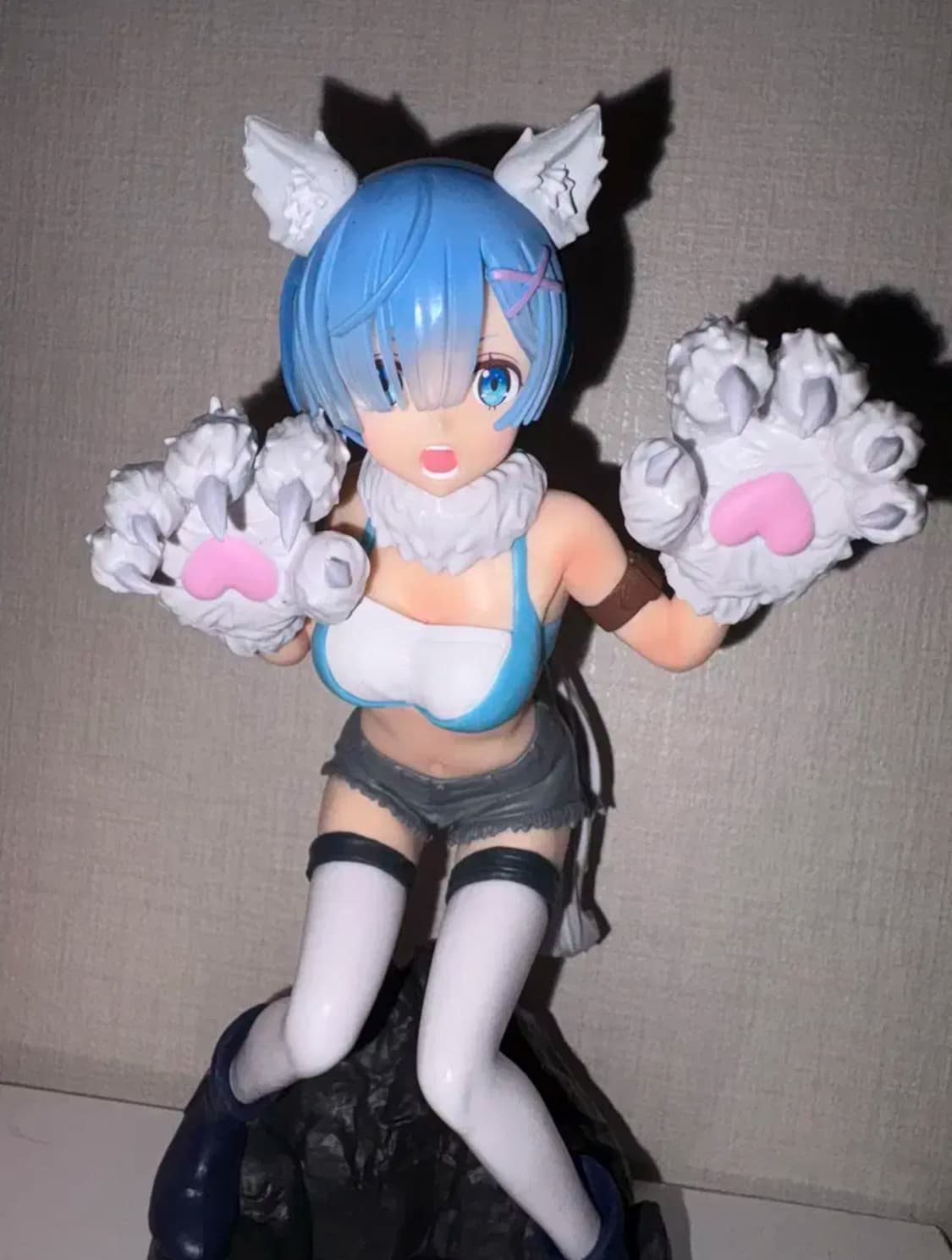 렘 고양이 피규어 상품이미지1