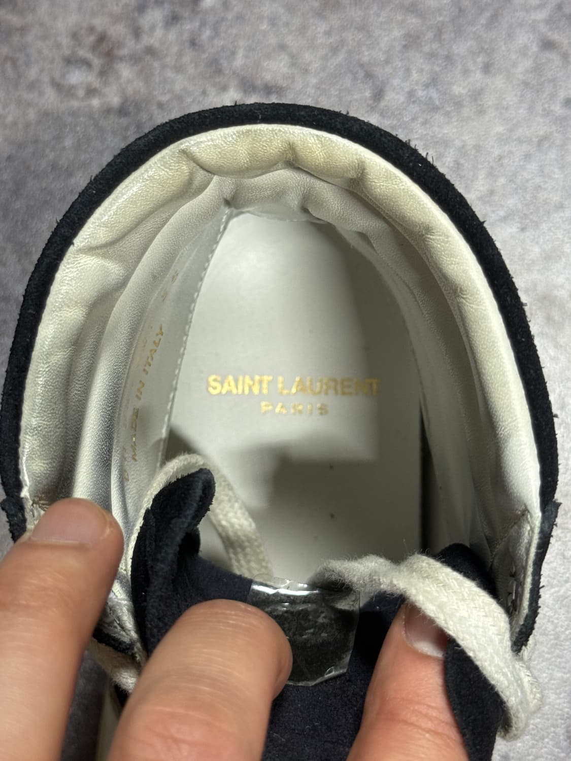 생로랑 하이탑 스니커즈 35 상품이미지4