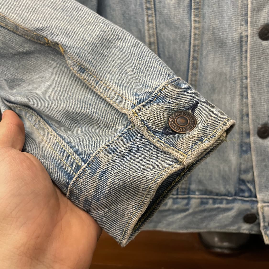 리바이스 빈티지 워시드 데님 트러커 자켓 상품이미지6