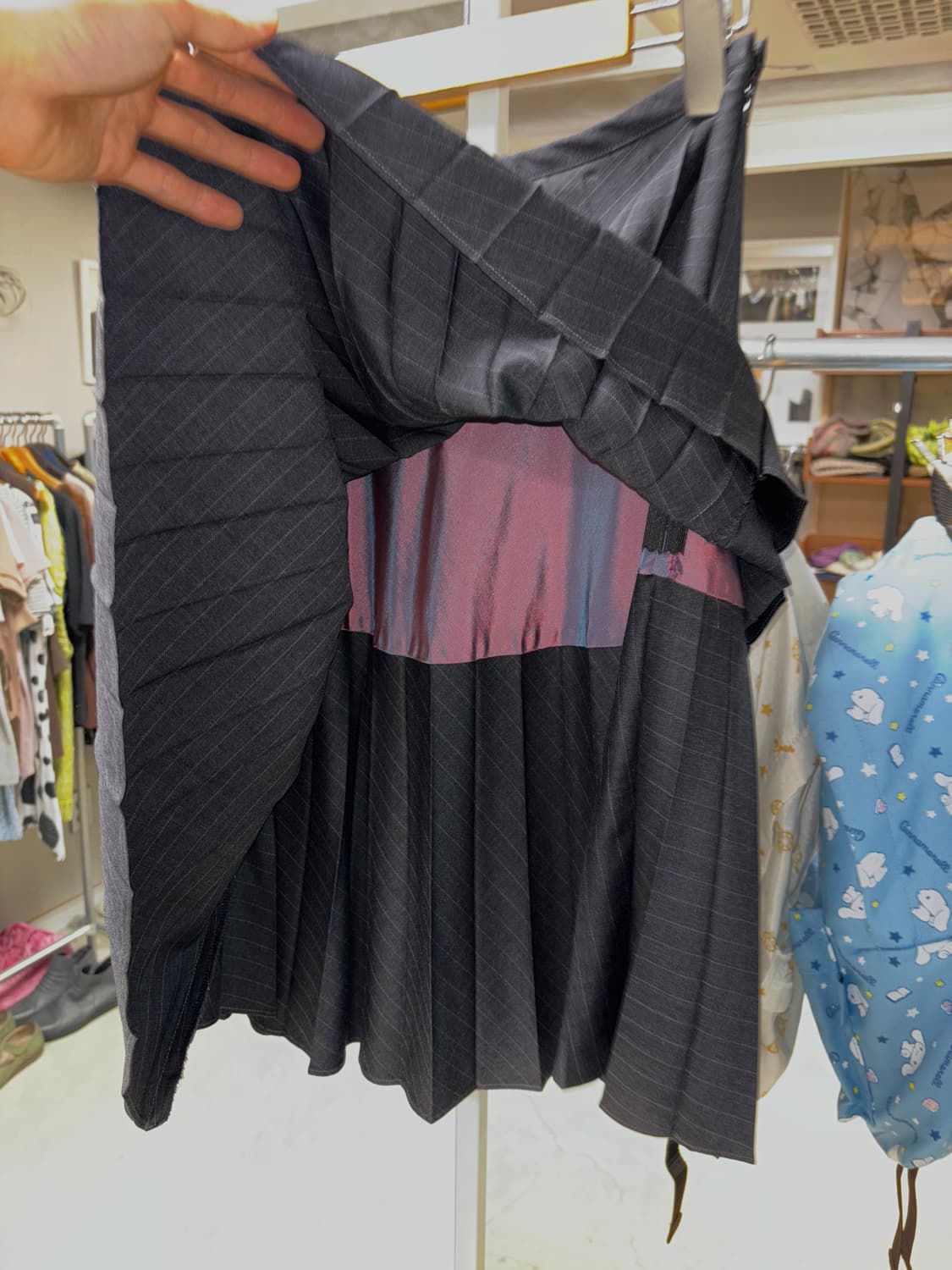 Akiko ogawa 레이어드 플리츠 스커트 상품이미지3