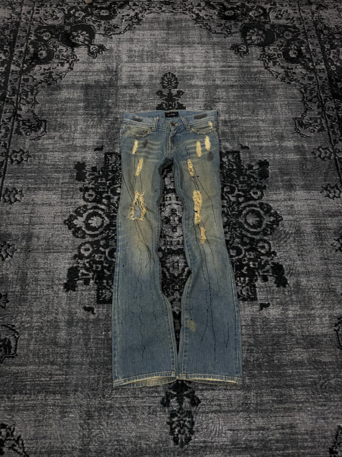 Lagate 00s archive lame coating boots cu 상품이미지2