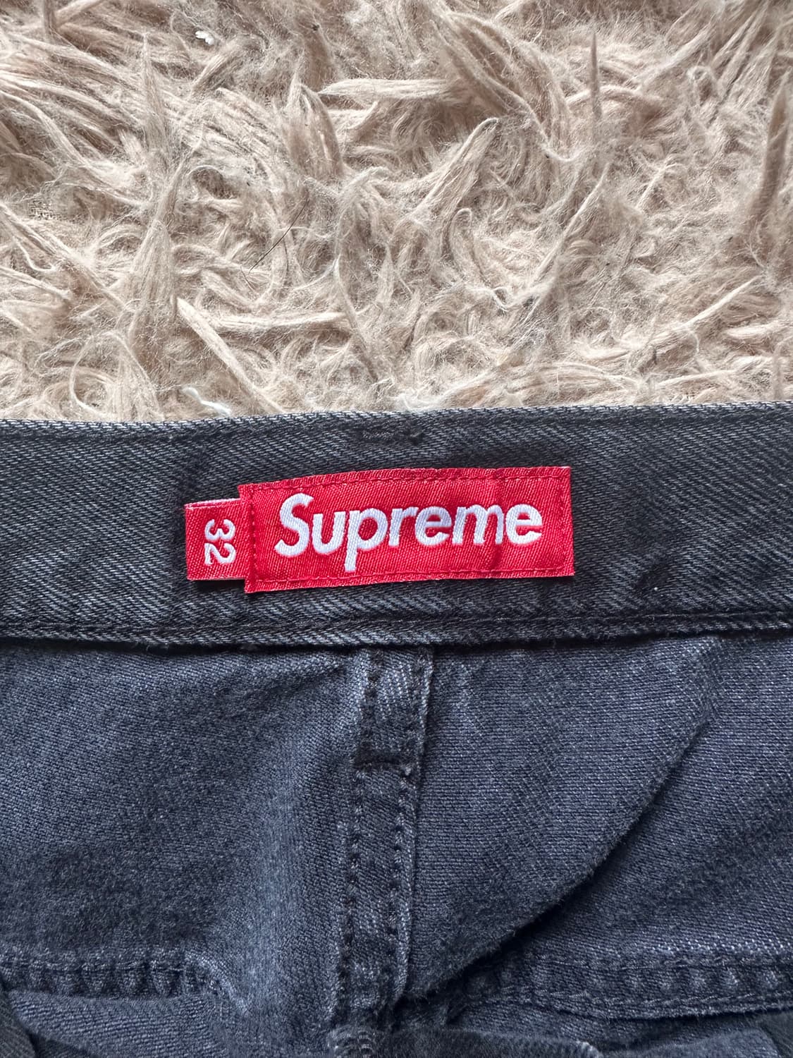 슈프림 배기진 블랙 32 상품이미지4