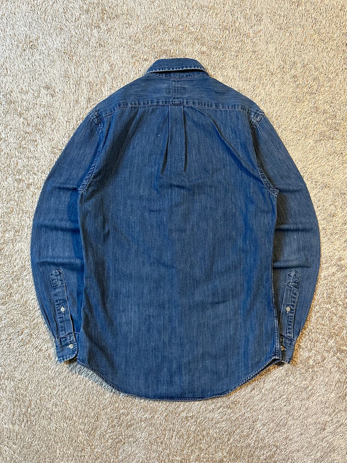 폴로 랄프로렌 신형 QR 커스텀핏 멀티포니 데님셔츠 상품이미지3