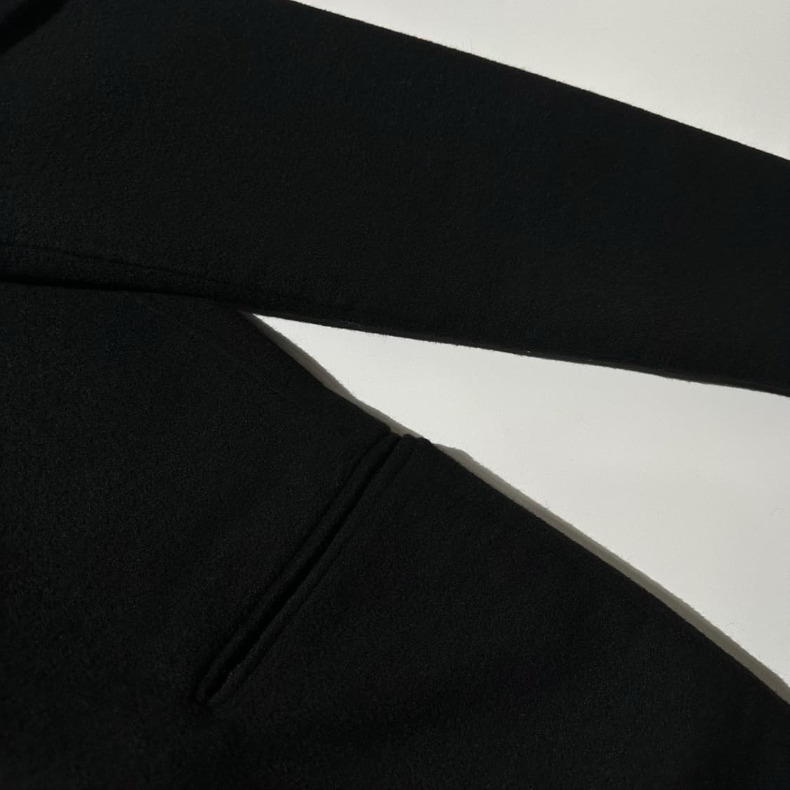 산드로 울 머플러 코트 블랙 상품이미지9