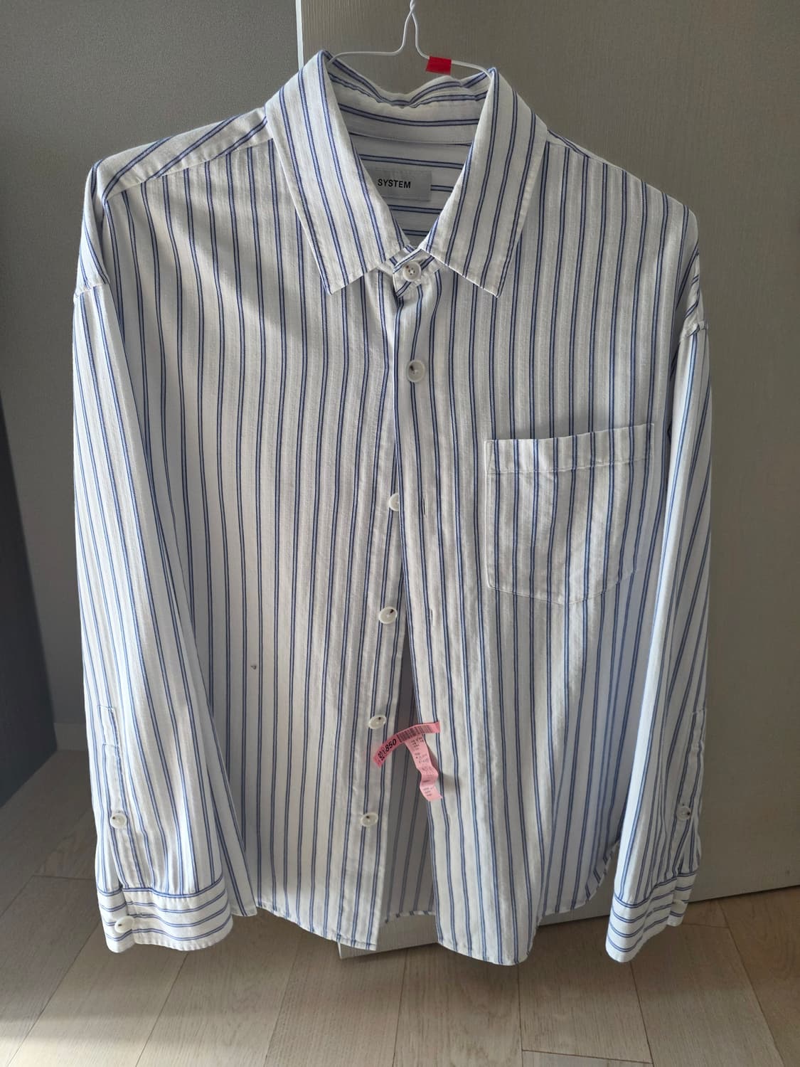 시스템옴므 스트라이프셔츠 100 상품이미지1