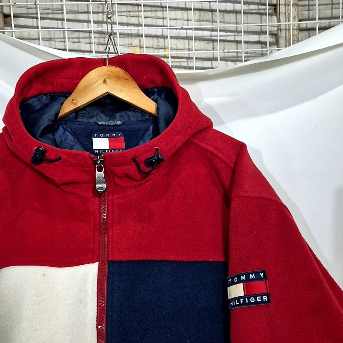 Tommy Hilfiger 토미힐피거 빅 로고 플리스 자켓 상품이미지3