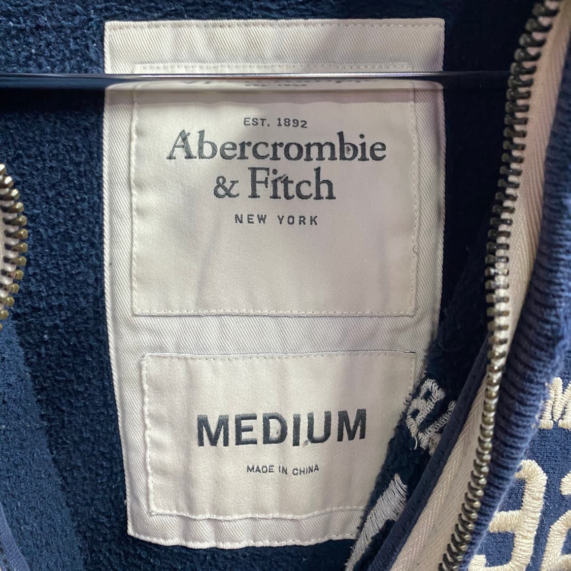 아베크롬비 스몰 로고 후드 집업 B2944 상품이미지4