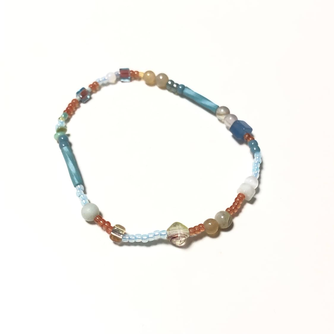 오렌지하늘 비즈팔찌 상품이미지1