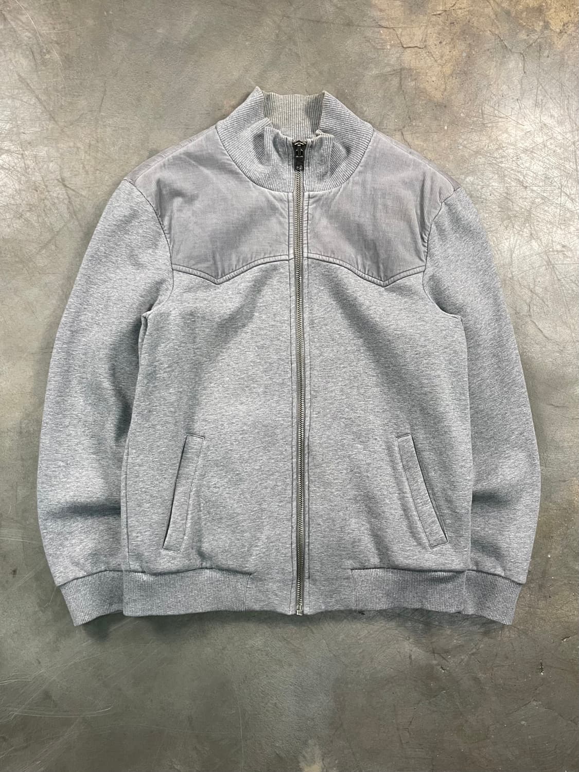 알마니 패치 쉐르파 코튼 집업 상품이미지1