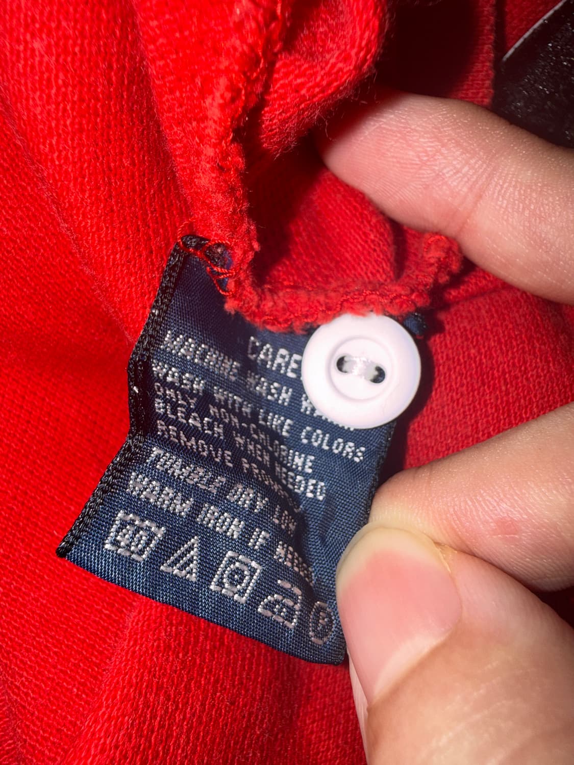 폴로 랄프로렌 2000s 빈티지 럭비 pk 자수 카라티 (M) 상품이미지4