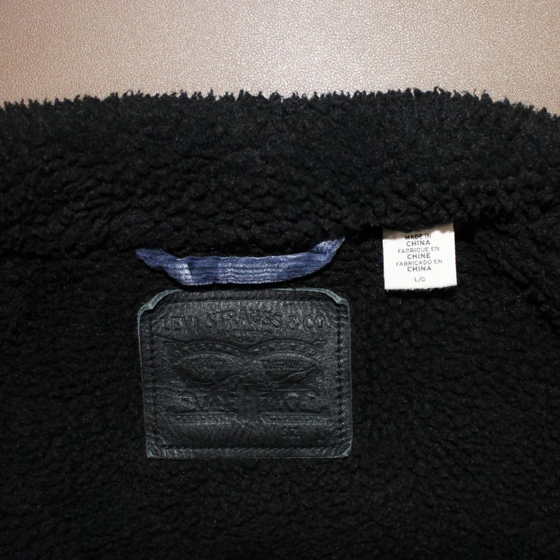 Levi's 리바이스 카모 쉐르파 자켓 상품이미지5