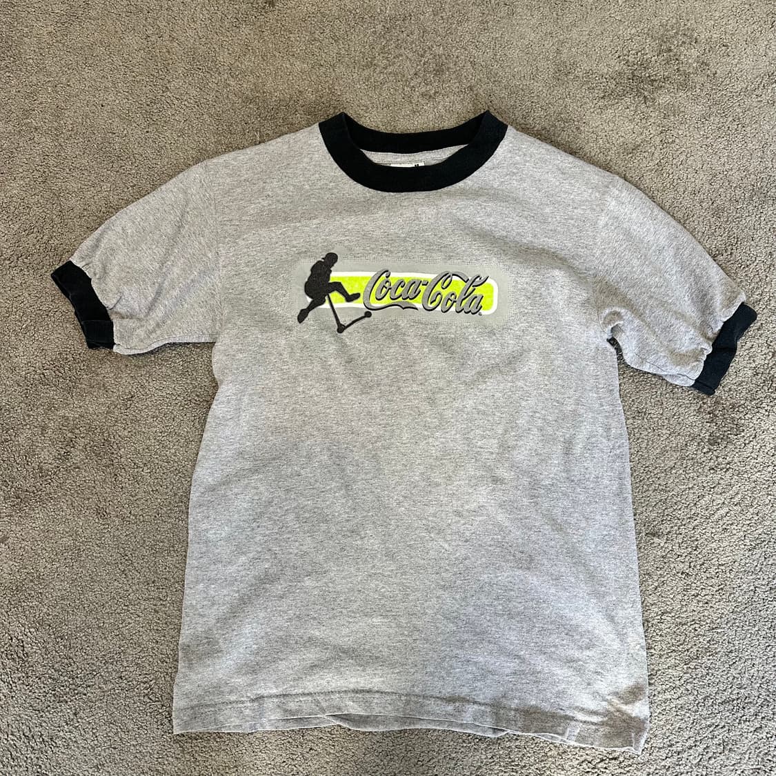 빈티지 엔빌 코카콜라 그래픽 링거티M 상품이미지1