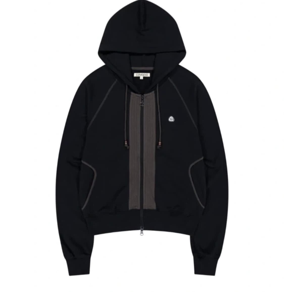 코이세이오 퍼커링 후드집업 블랙 상품이미지1