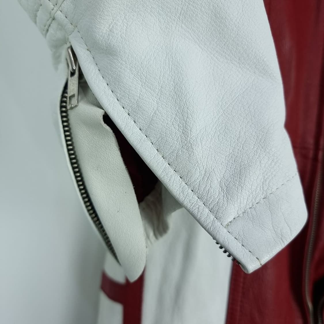 [빈티지] 풀 레더 가죽 바이커 아머 수트 M17447 상품이미지7