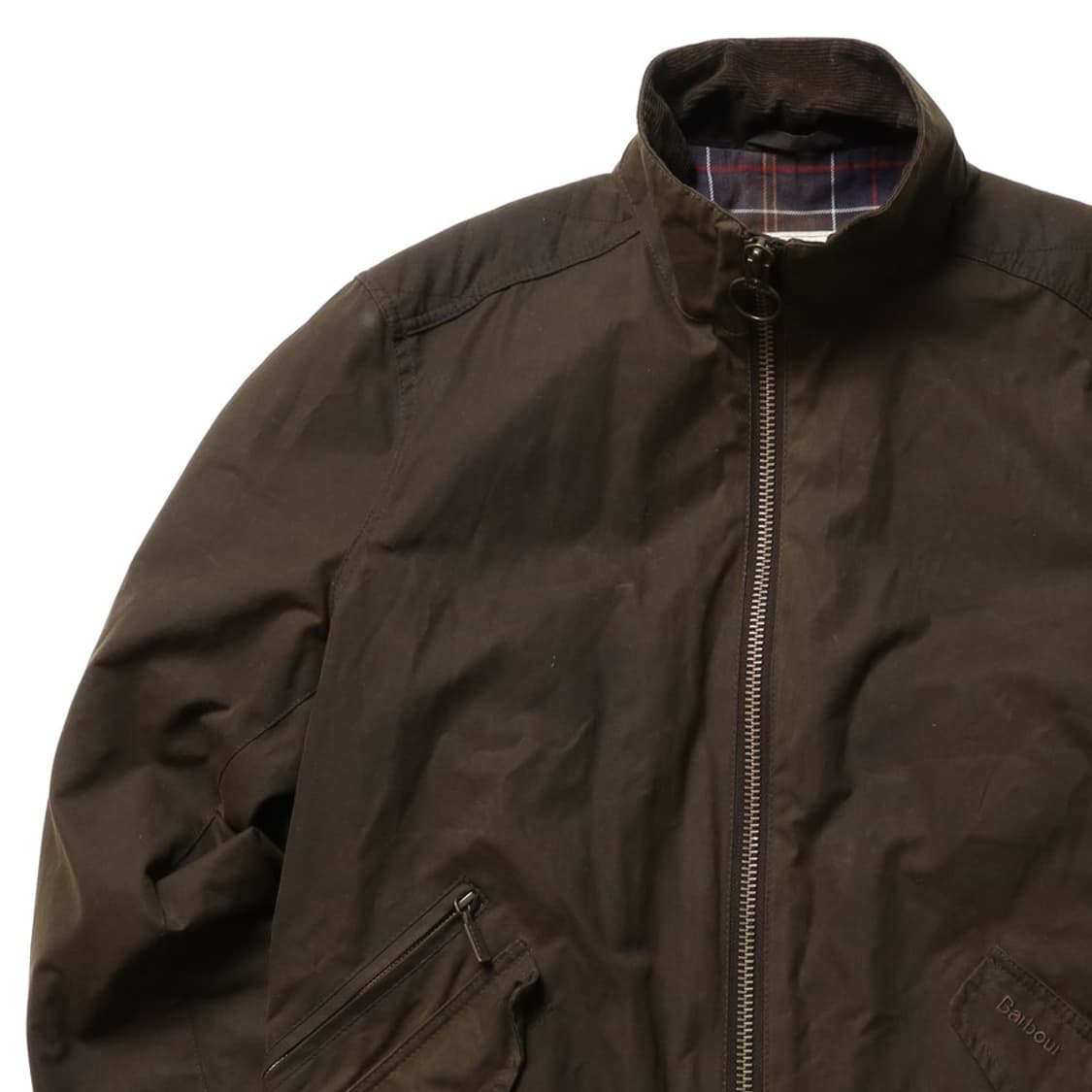 바버 Barbour Waxed Claxton Jacket 
 상품이미지4