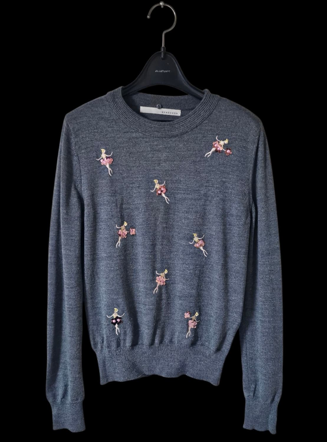 레니본 울100  발레리나 니트 55 / 상태 좋음 상품이미지7