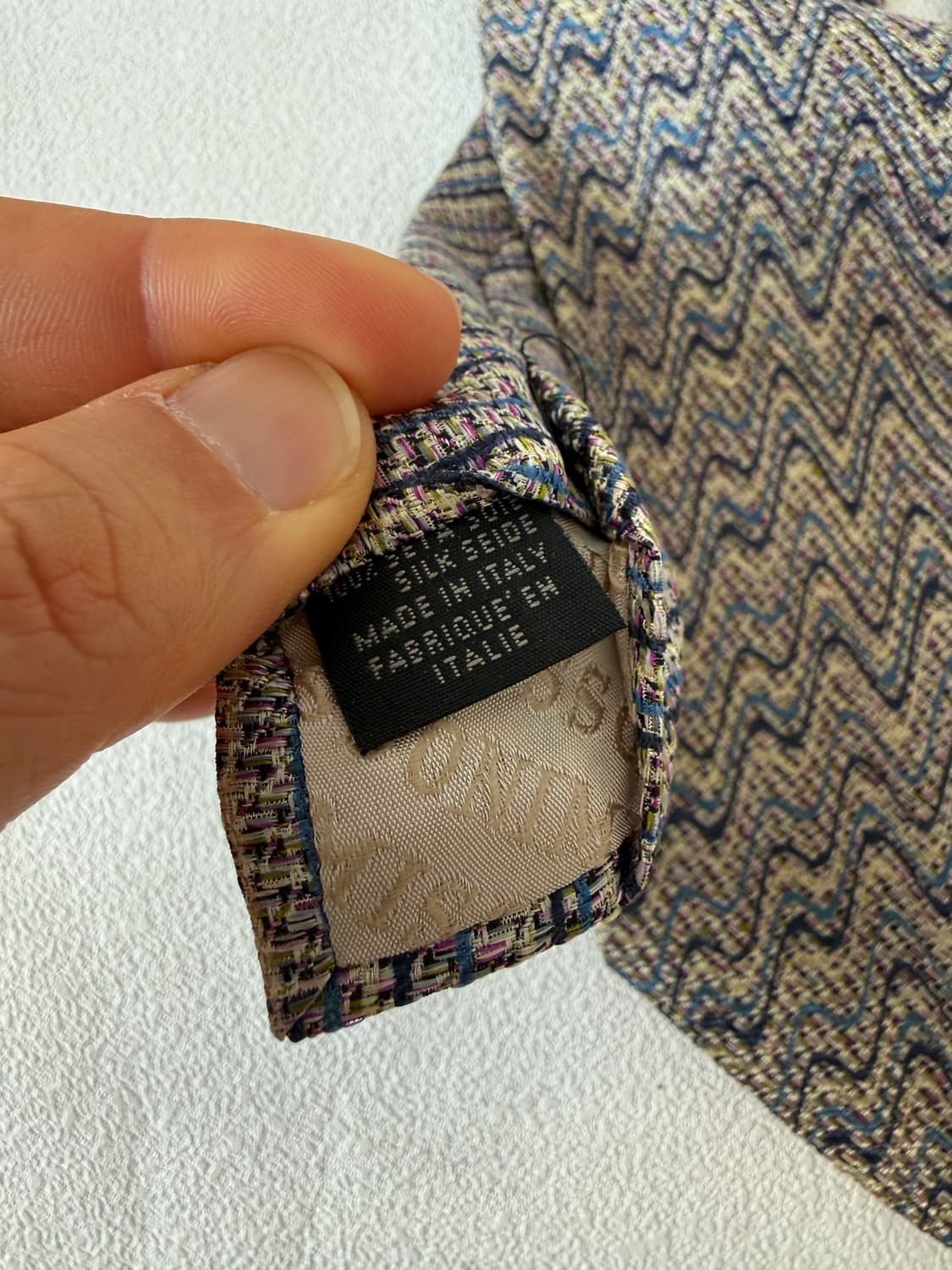 미쏘니(MISSONI) 실크 넥타이(ITALY) 상품이미지6