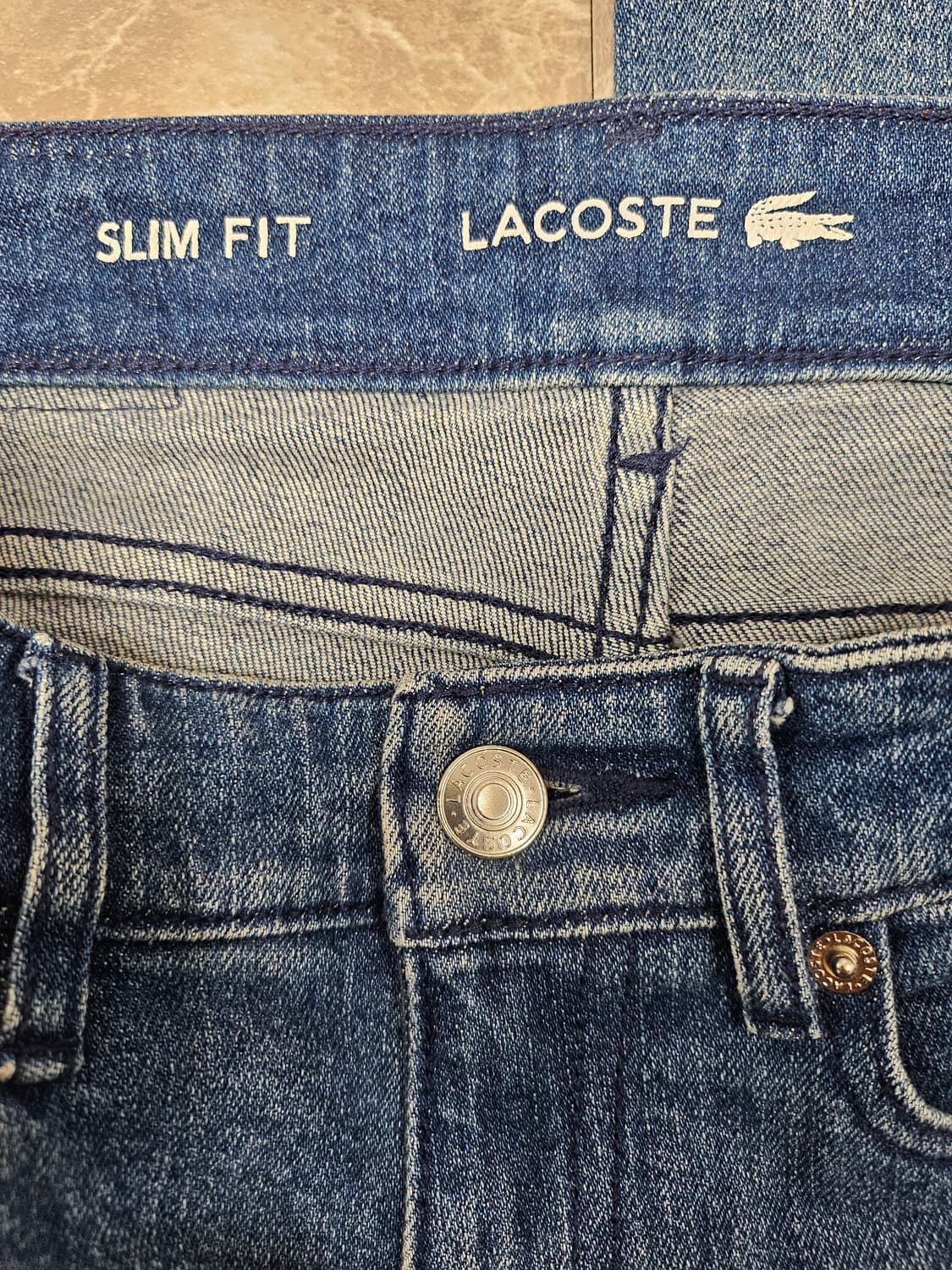 라코스테 여성용 세미 부츠컷 데님 26~27 상품이미지4