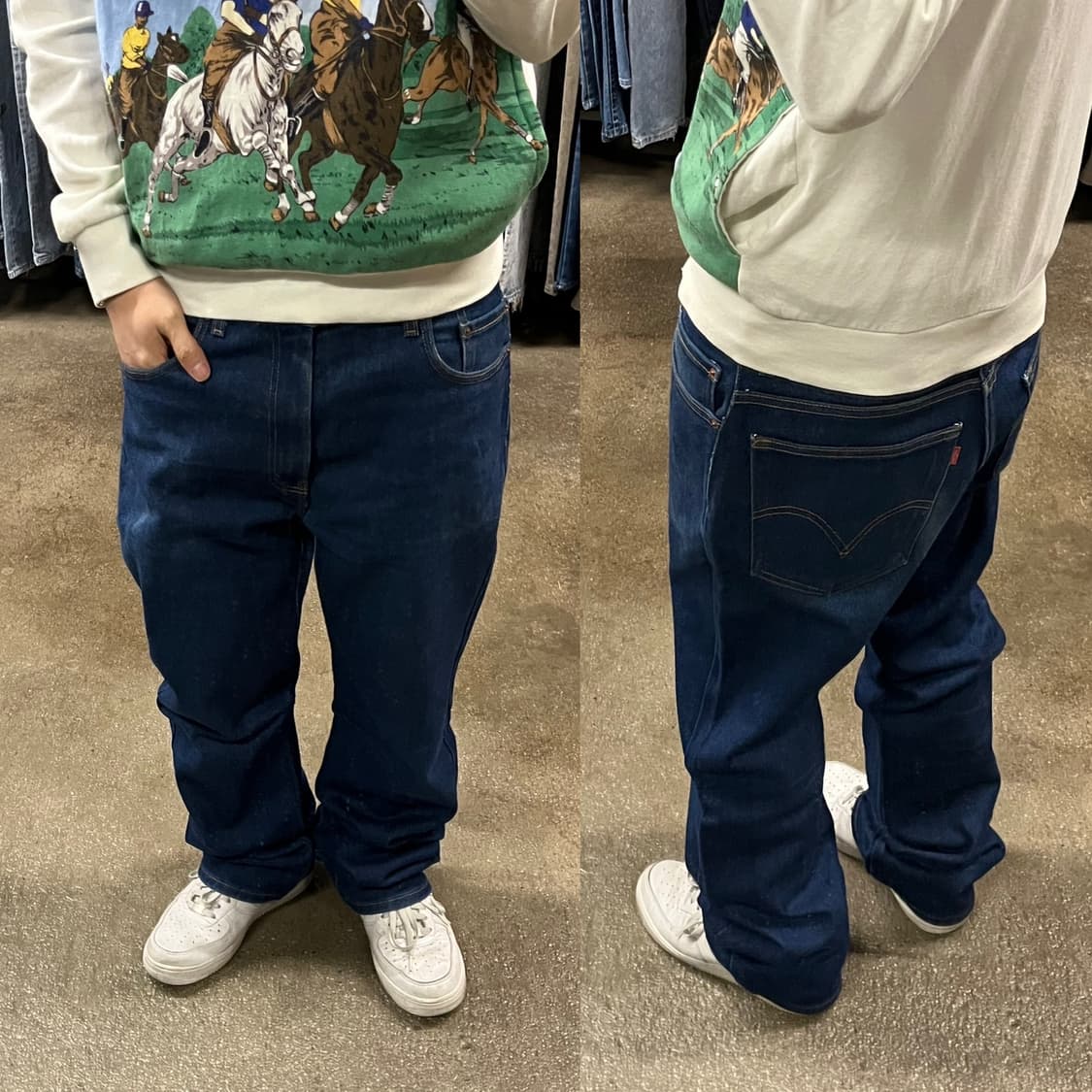 00s Levis517 데님 부츠컷 (37“) 상품이미지1