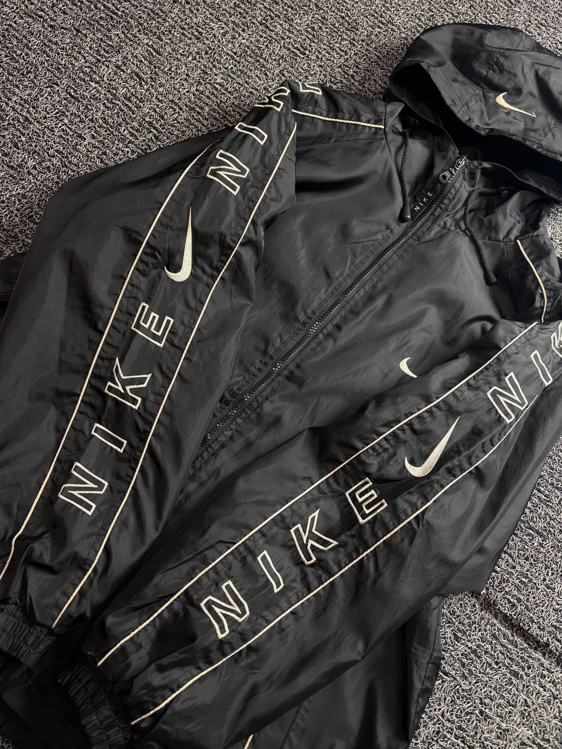 00s 나이키 빅스우시 올드스쿨 멀티로고 바람막이 3061 상품이미지3