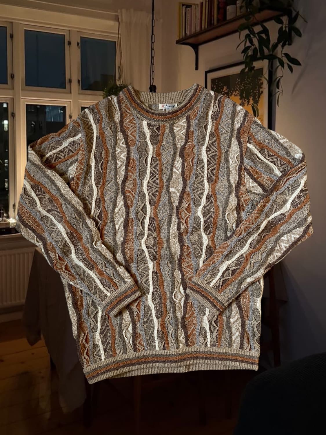 빈티지 패턴 니트 (Man L) AB1392 상품이미지1