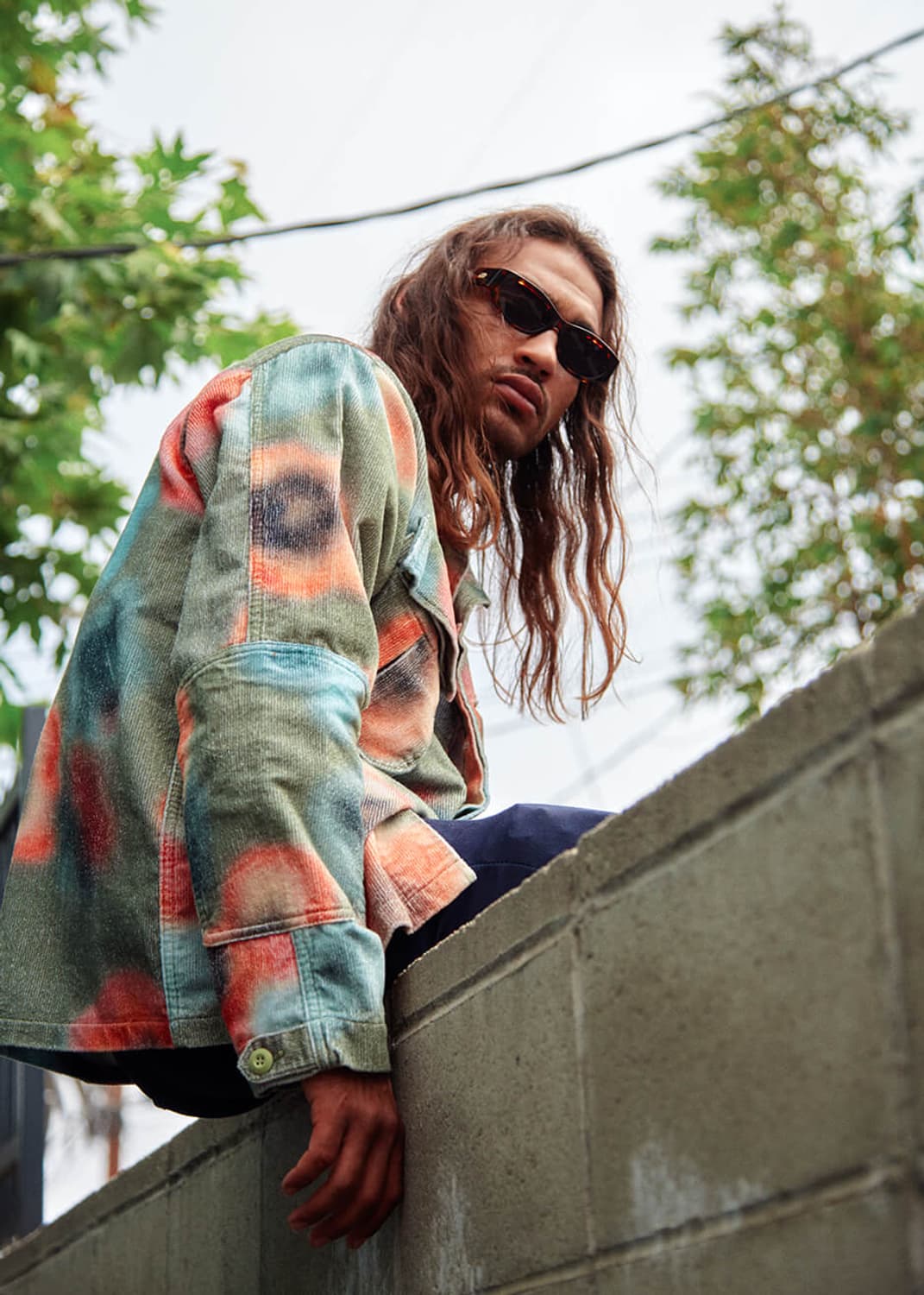 스투시 벨벳 자켓 상품이미지1