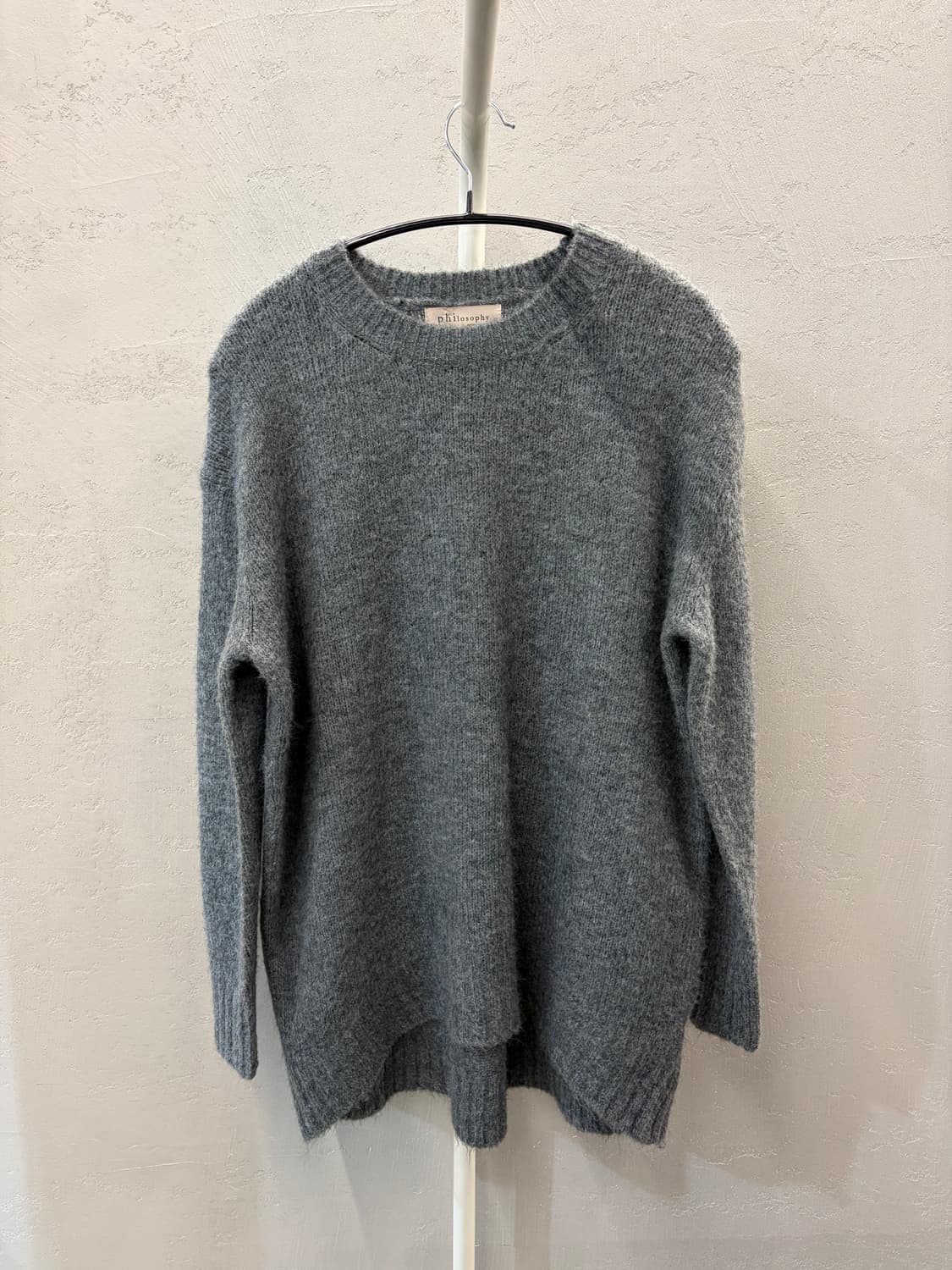 Philosophy 필로소피 그레이 니트 XS 상품이미지2