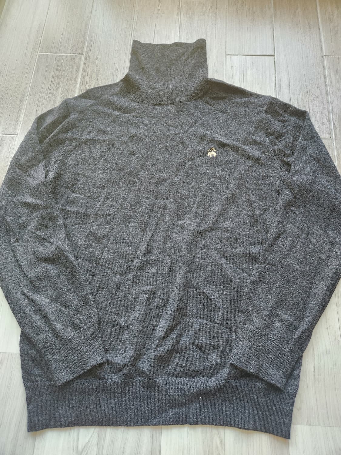 24fw 브룩스브라더스 엑스트라 파인 메리노울 터틀넥 L 상품이미지1