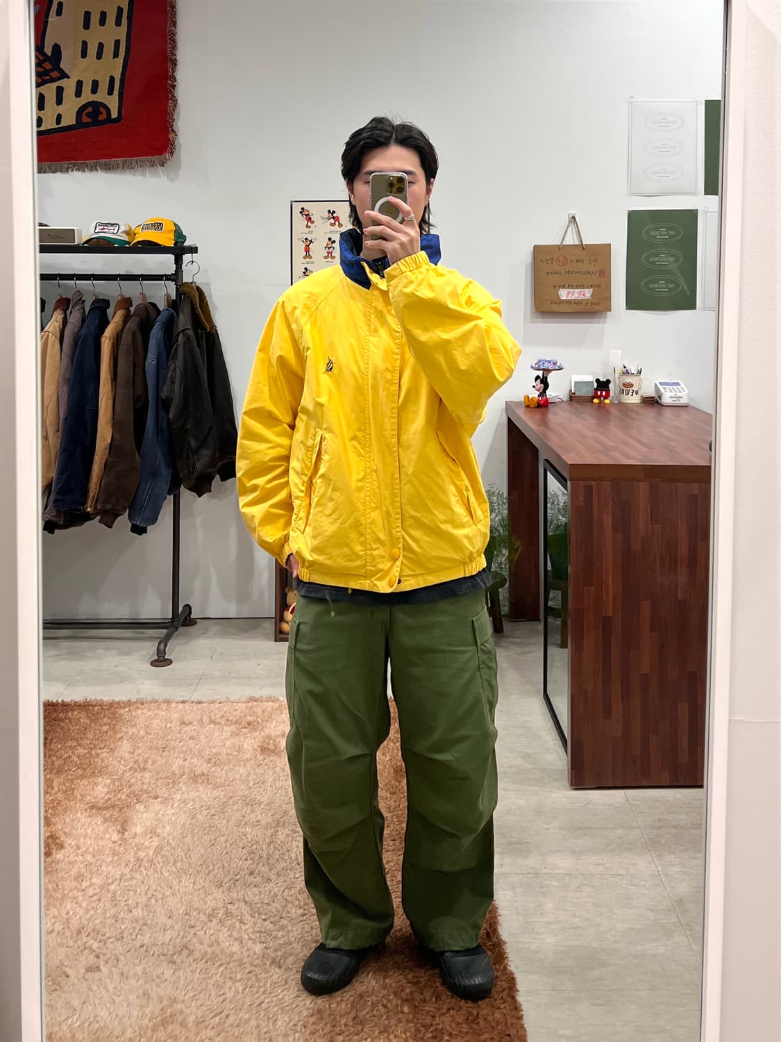 90s Nautica 노티카 올드스쿨 리버서블 세일링 기어 자켓 상품이미지2