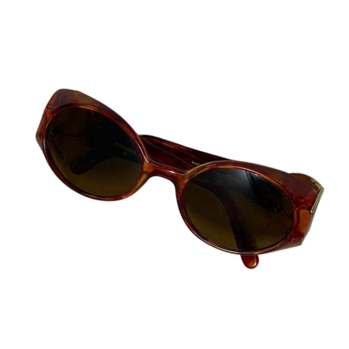 00s 올드 샤넬 더블C 선글라스 상품이미지6