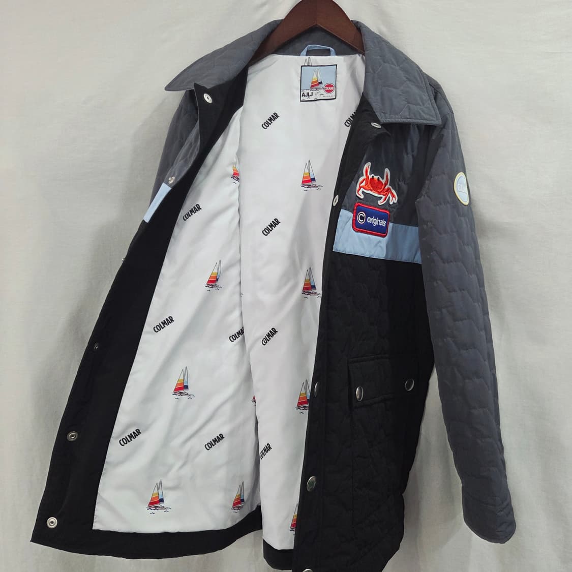 [정품] 콜마르 x AJLJ 한정판 퀼팅 누빔 자켓 (L) 상품이미지3