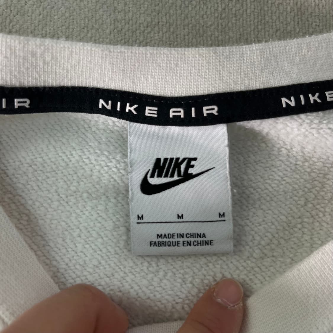100 나이키 AIR 빅로고 맨투맨 상품이미지3