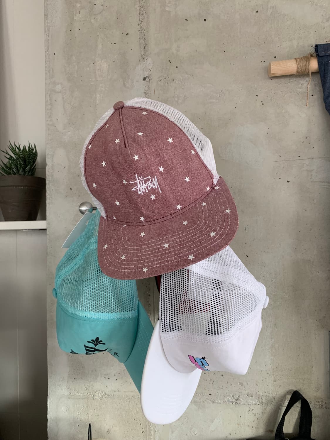 old stussy 올드 스투시 메쉬 캡 상품이미지1