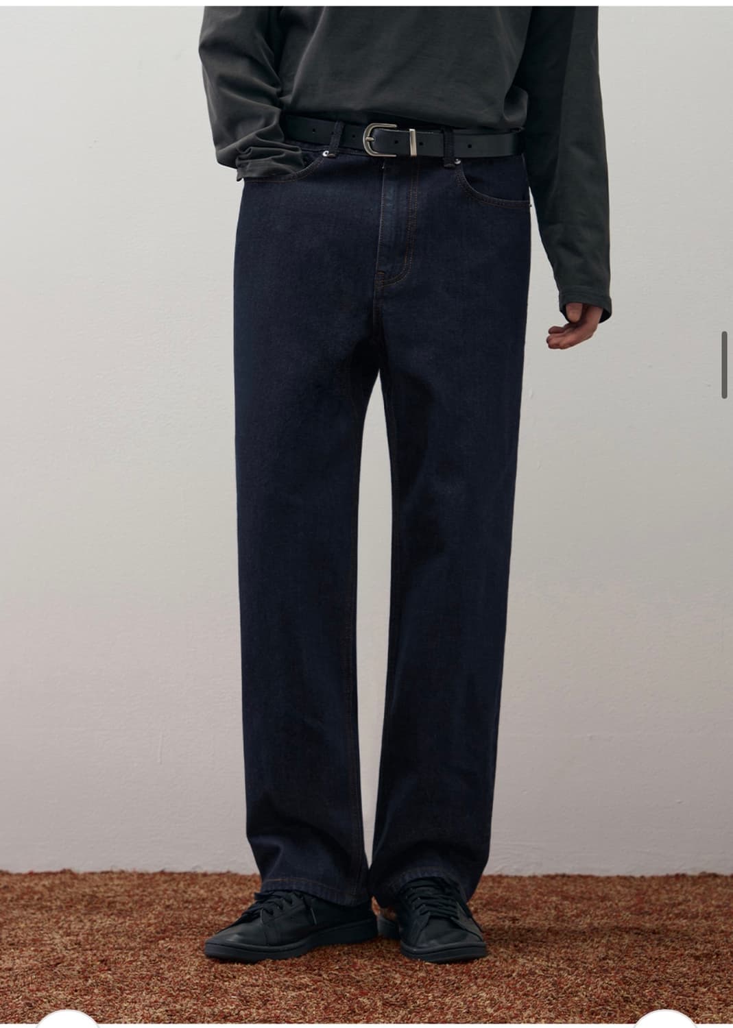 (새상품)(M) 드로우핏 워싱 릴렉스 스트레이트 데님 팬츠 판매 상품이미지5