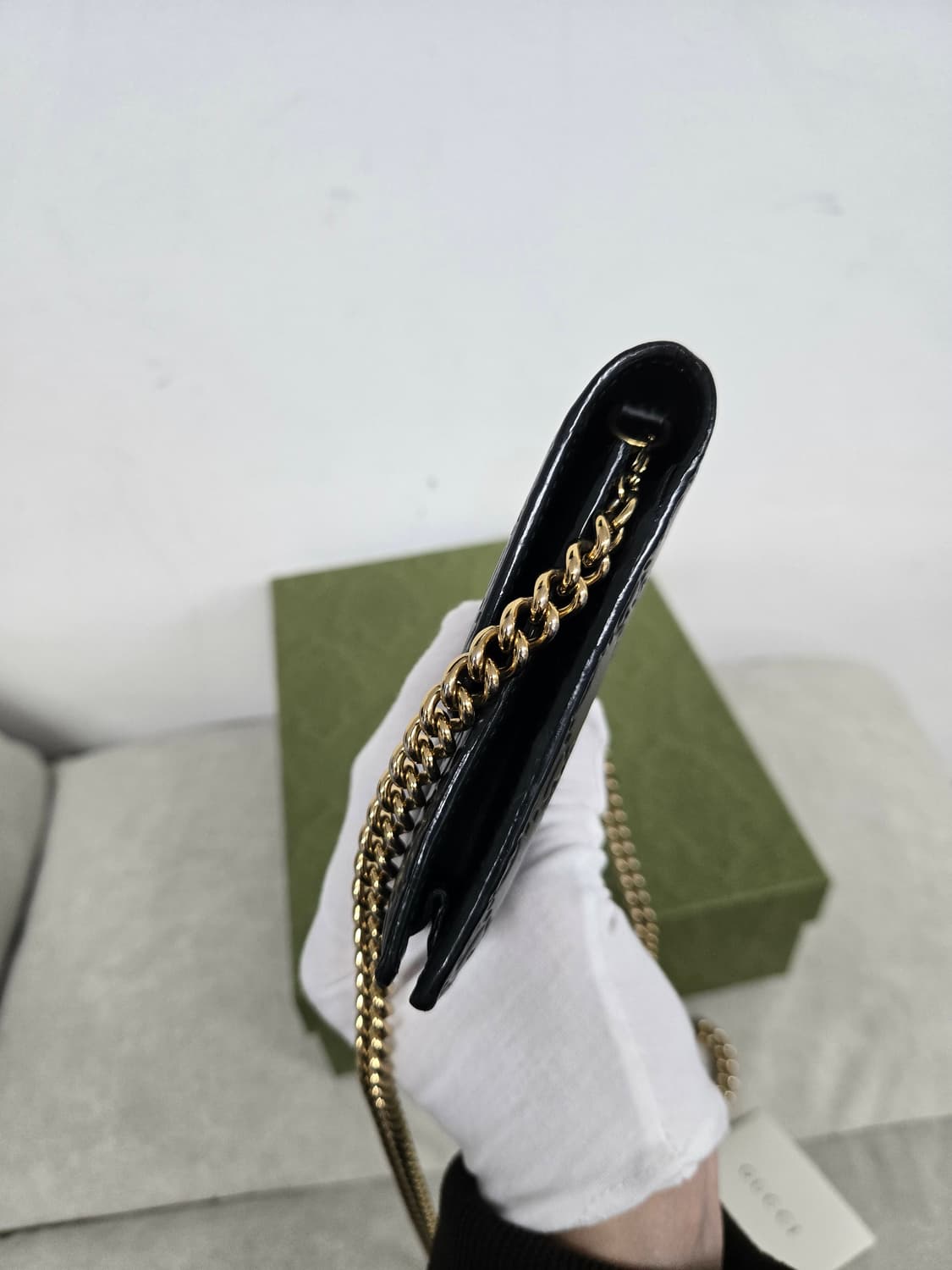 [보증서 정품] 구찌 시그니처 인터로킹 숄더백 상품이미지2