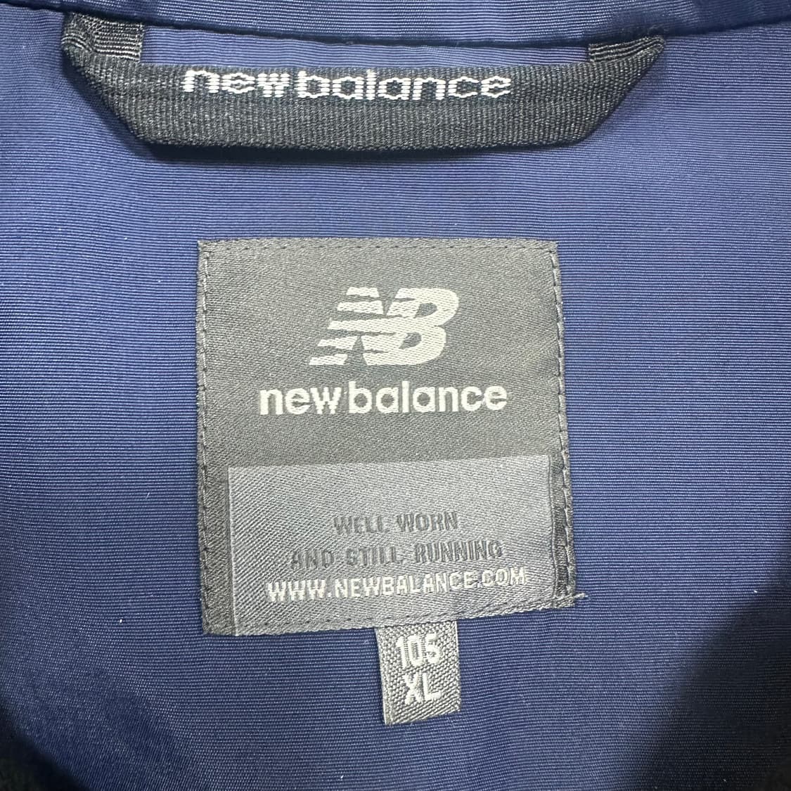 ✨ (바배) 뉴발란스 네이비 바람막이 상품이미지4