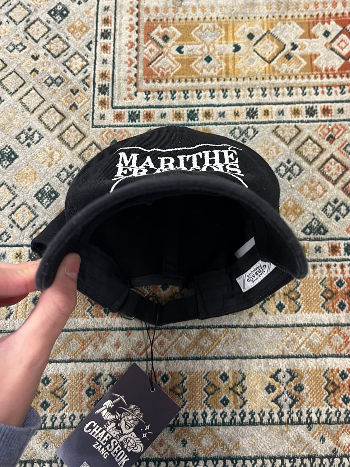 마리떼 프랑소와 저버 볼캡 블랙 #csz3073 상품이미지5