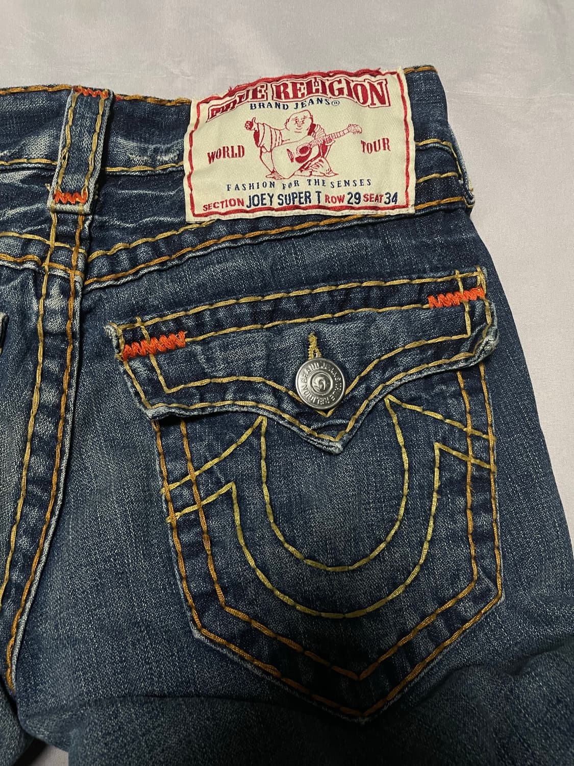 트루릴리전 조이 슈퍼티 부츠컷 청바지 29 상품이미지6