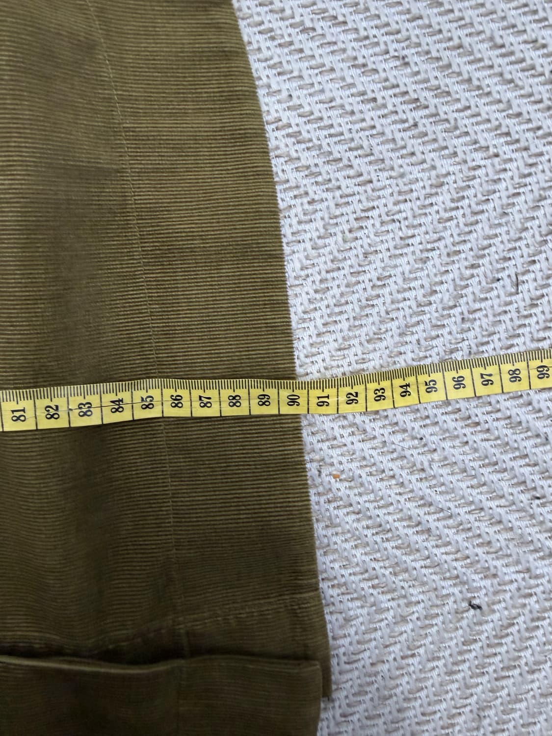 정품) COS 코스 카키색 코듀로이 셔츠 원피스 32(55-66) 상품이미지10