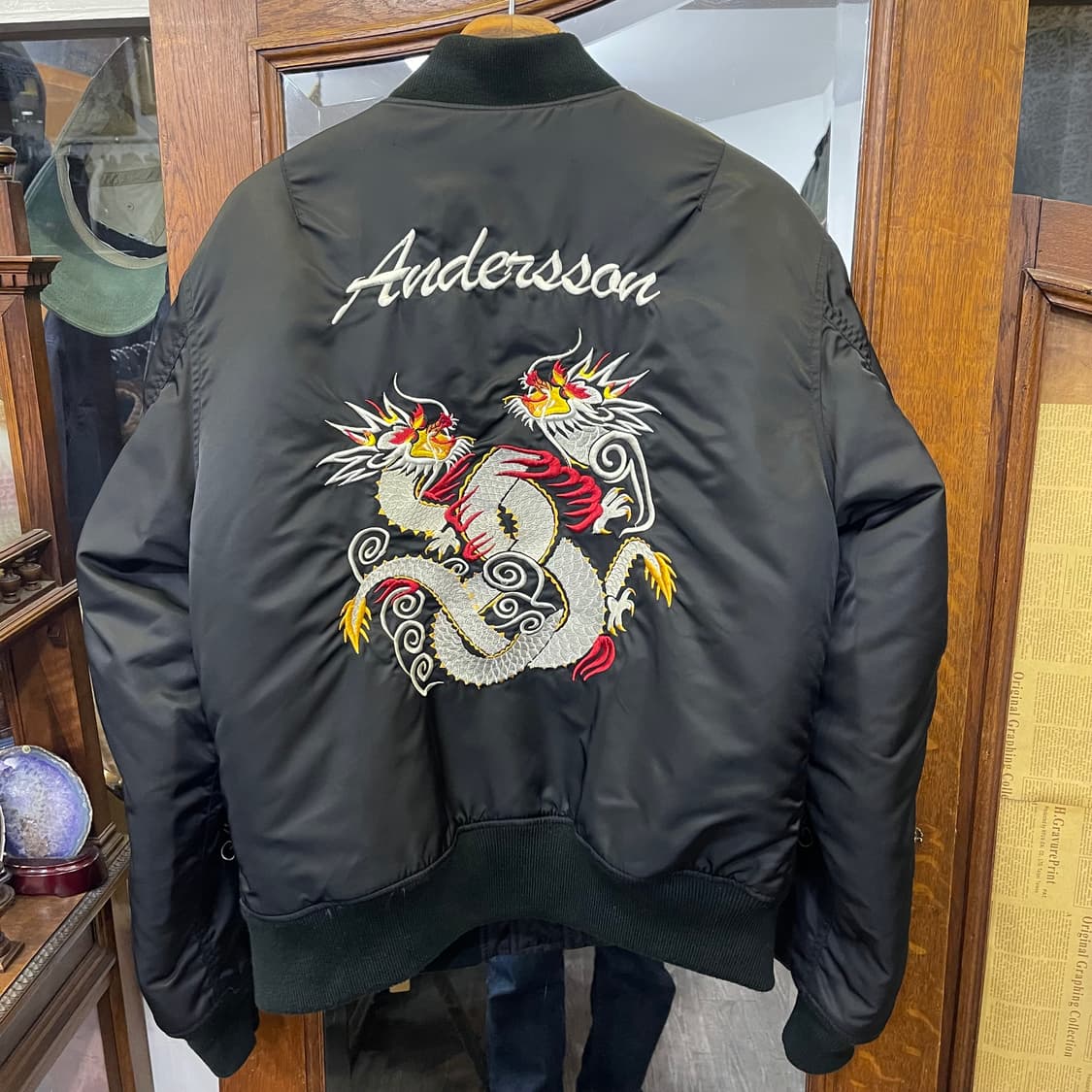 Schott X Andersson Bell 콜라보 MA-1 상품이미지8