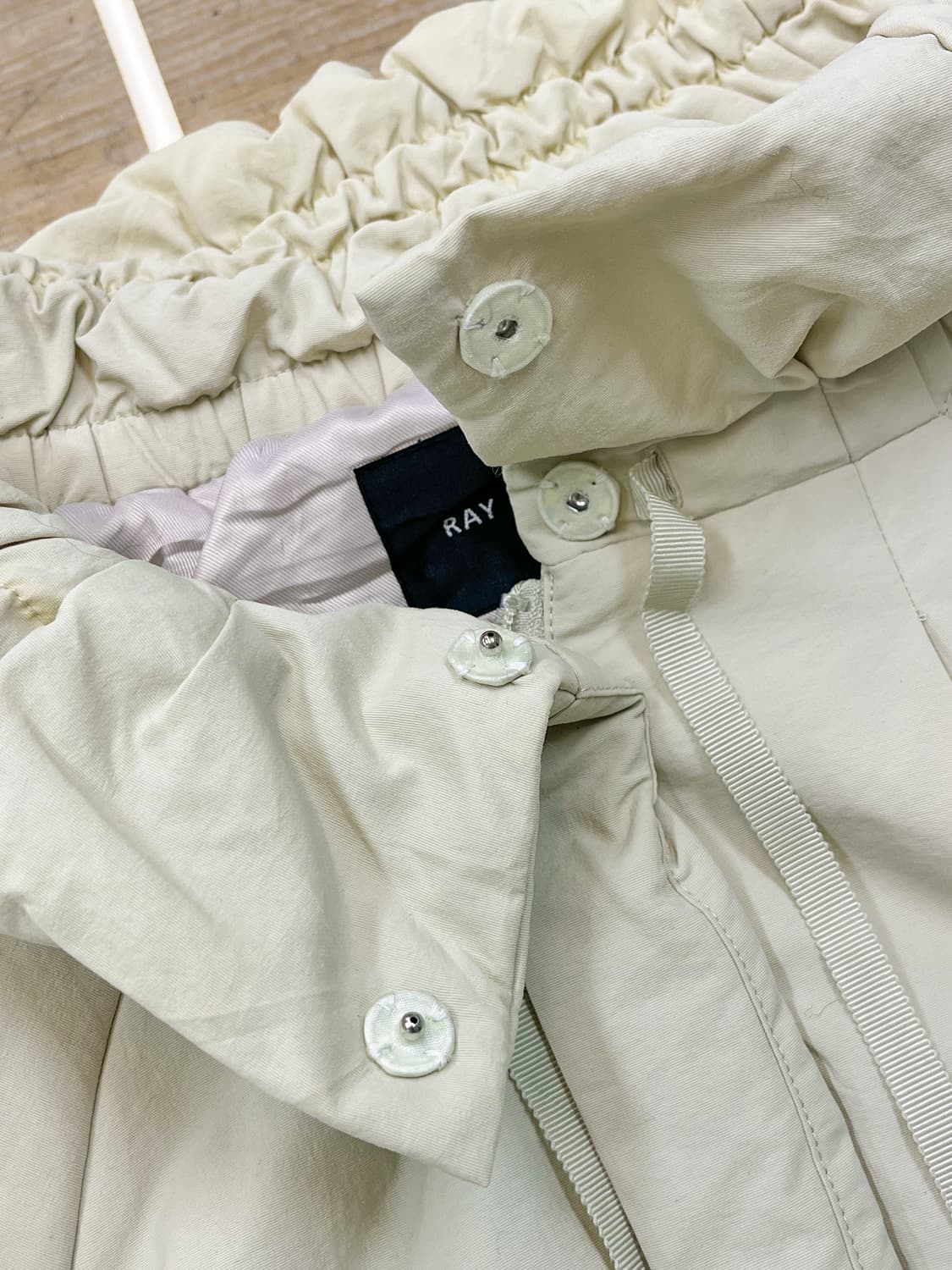 레이빔즈 셔링 카라 푸퍼 자켓 상품이미지4