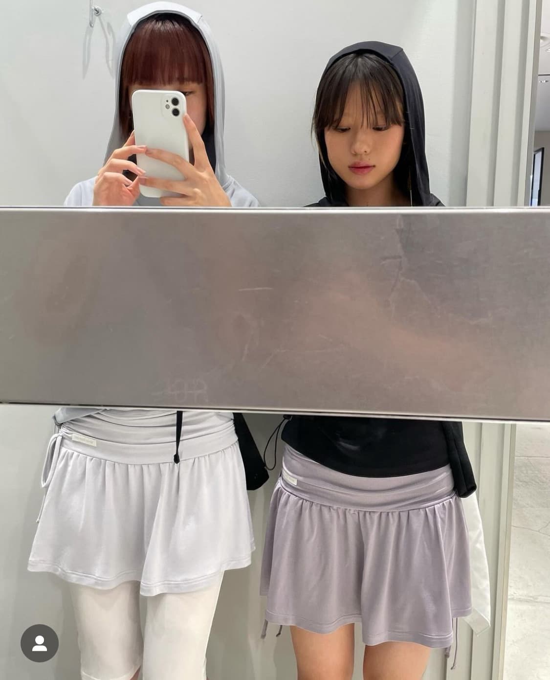 지초이 SHIRRING SKIRT (PEARL) 상품이미지3