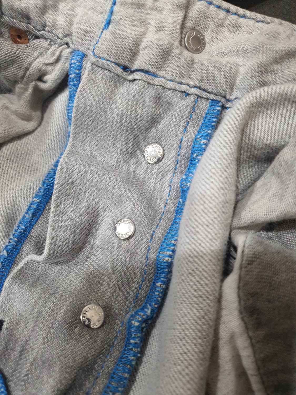 알마니 빈티지  스트레이트핏 워싱진  상품이미지6